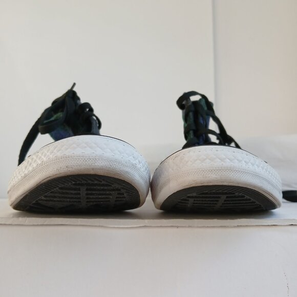 Converse x Woolrich Hi Tops 2015 Collab Wool Plaid 'Black Thunder' NWOB Sz M6 W8 - Picture 11 of 15